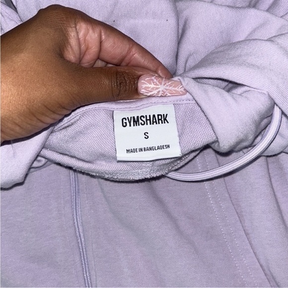 Gymshark Lilac purple zip up hoodie - Picture 6 of 7